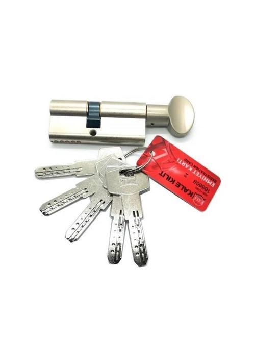 Kale 164/BM 68 mm saten mandallı bilyalı barel 5 anahtarlı Sarı