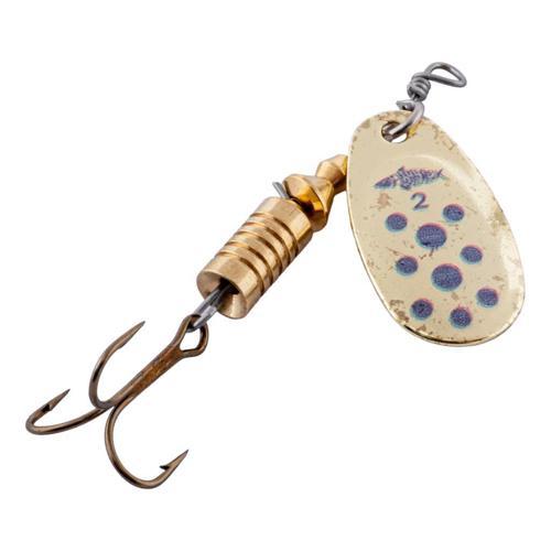 Döner Kaşık - Fishack GlideX - Golden Blue - 5g - No:2 - Alabalık/Turna/Levrek Olta Kaşığı