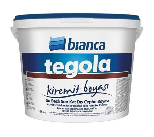 Tegola Kiremit Boyası 15 Lt Kırmızı