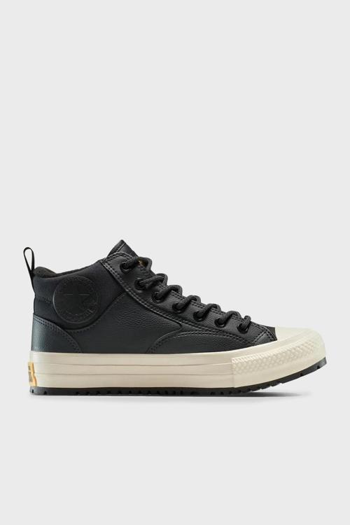 Chuck Taylor All Star Malden Street Waterproof Logolu Bağcıklı Unisex Bot A13226C 068 SİYAH
