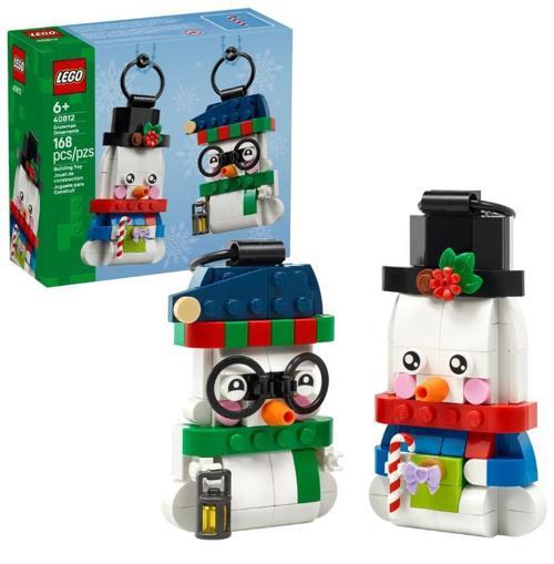 40812 Snowman Ornaments