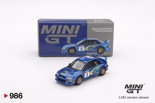 Subaru Impreza WRC98 1998 Rally Monte-Carlo 3rd Place #3 975