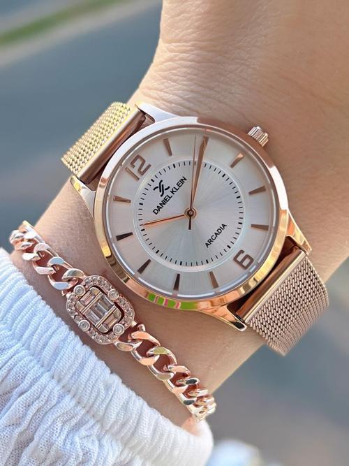 Hasır Kordon 3 Atm Suya Dayanıklı 2 Yıl Garantili Kadın Kol Saati+Bileklik BDK.13306.7