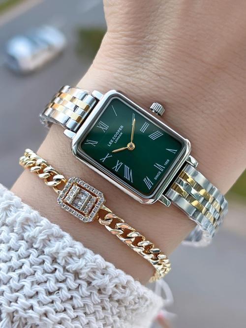 Küçük Kasa Vintage Özel Tasarım 2 Yıl Garantili 3 Atm Kadın Kol Saati+Bileklik 08232.270