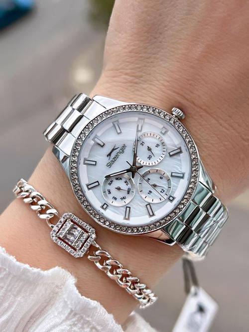 İç Kadran Fonsiyonları Aktif 5 Atm Suya Dayanıklı Spor Kadın Kol Saati BSL.2069.M1