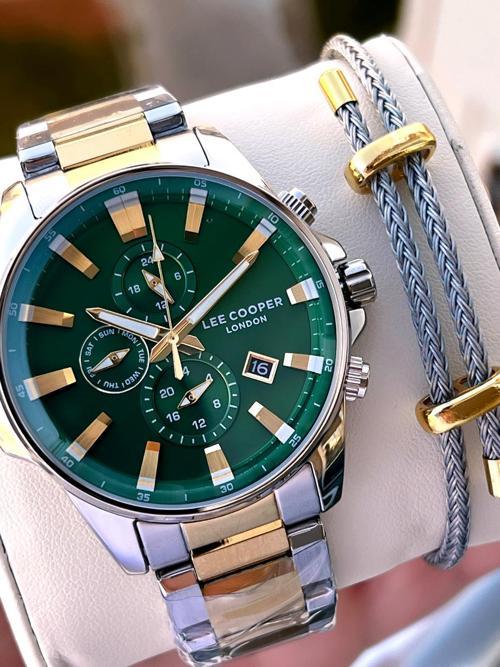 İtalyan Tasarım Bileklik Hediyeli 2 Yıl Garantili 5 Atm Erkek Kol Saati ELC.08327.270