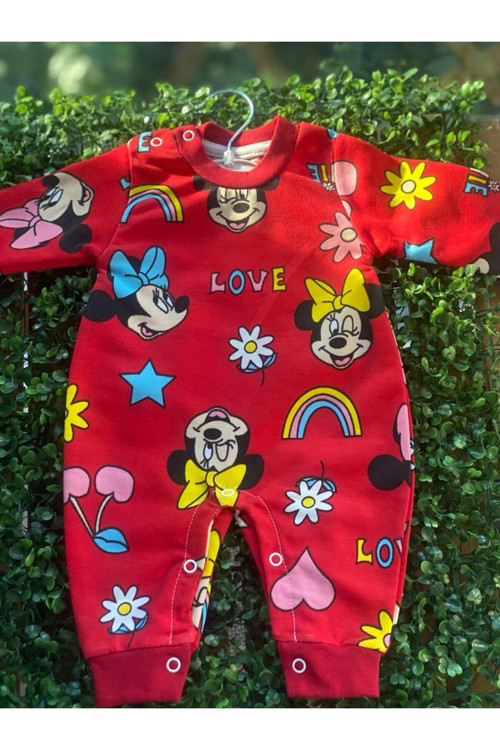 Kız Bebek Disney Karakterli Tulum
