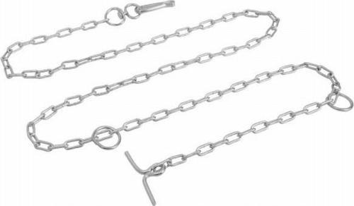 Bahçe Bağlama ve Gezdirme Zinciri Galvaniz 0,3x200 Cm