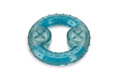 Yavru Köpek Oyuncağı, Diş Kaşıma için Soğutulabilir, TPR, Mavi, 10x10x2,3cm