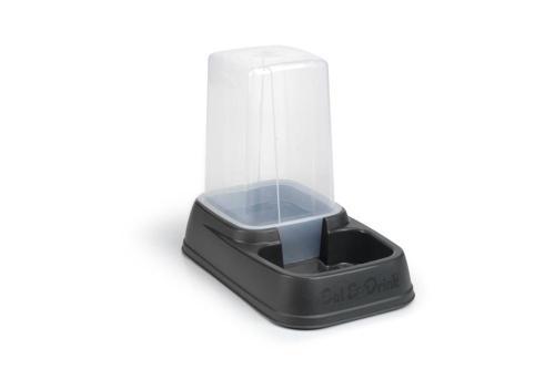 Köpek Depolu Mama Su Kabı, Plastik, 33,5x20x27cm, 3,7L