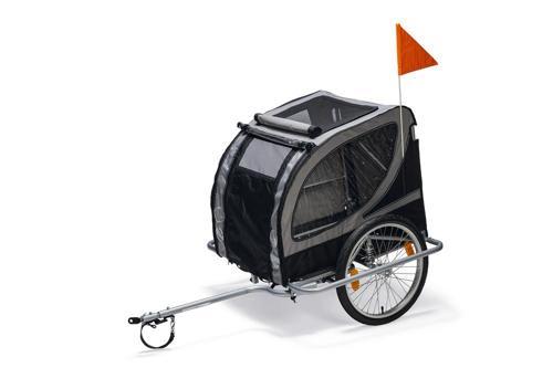Karlıe Köpek Ve Kedi İçin Bisiklet İçin Taşıma Römorku (136x92x90)