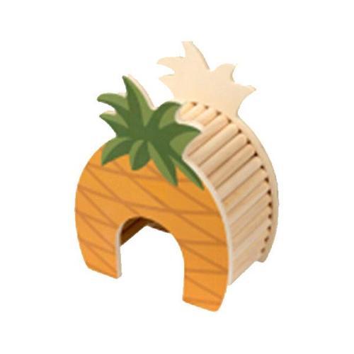 Ahşap Kemirgen Yuvası Ananas