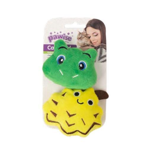 Örgü Kedi Oyuncağı Kurbağa - Ananas