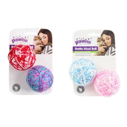 Örgülü Top Kuyruklu Zilli Kedi Oyuncağı