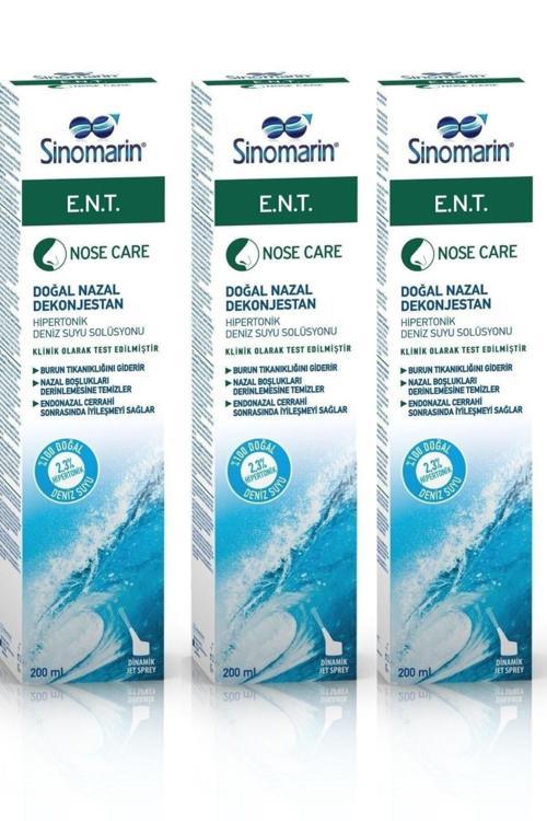 E.N.T. Deniz Suyu Burun Spreyi 200 ml 3 Adet