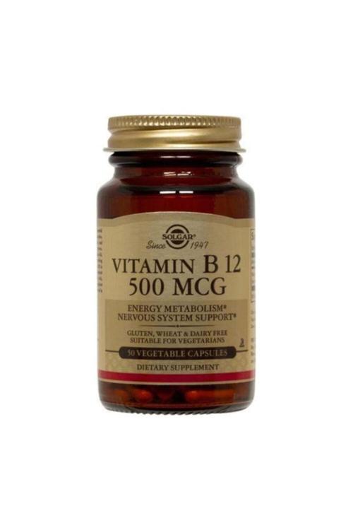 Vitamin B12 500 mcg 50 Kapsül