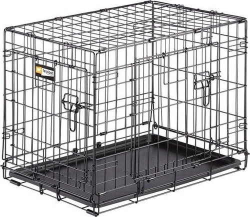 DOG-INN 60 Metal Köpek Kafesi Siyah 64.1x44.7x49.2 Cm