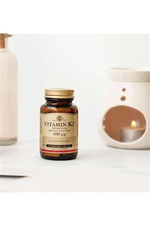 Vitamin K2 100 mcg 50 Kapsül