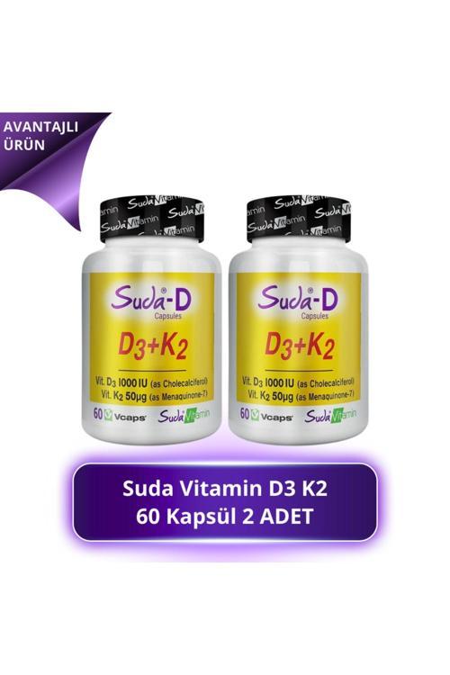 D3+K2 Vitamini 60 Kapsül 2 Adet