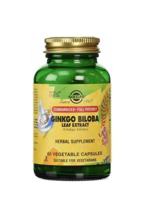Ginkgo Biloba Leaf Extract 60 Kapsül
