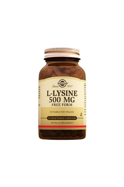 L-lysine 500 Mg 50 Kapsül