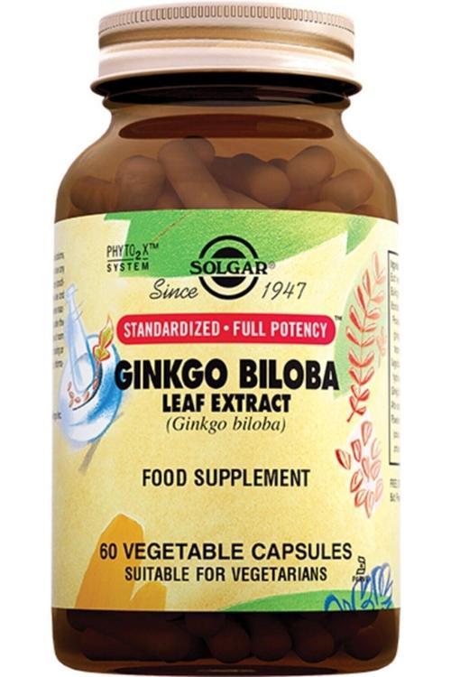 Ginkgo Biloba Leaf Extract 60 Kapsül