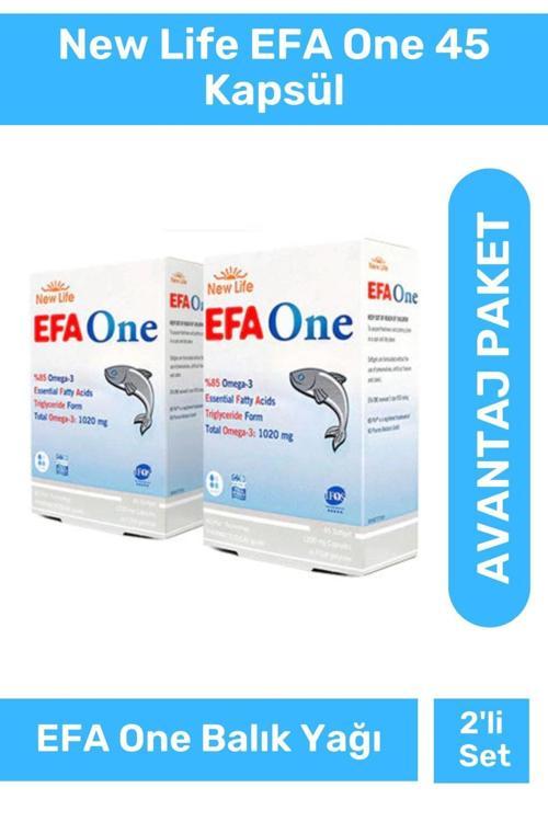 Efa One Omega-3 45 Kapsül 2 Adet