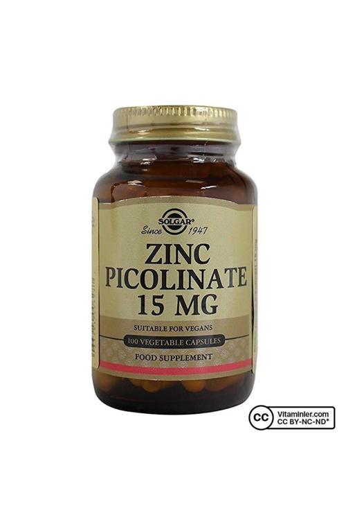 Zinc Picolinate 15 Mg 100 Kapsül