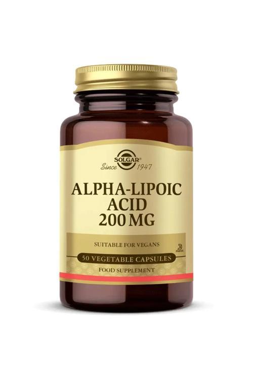 Alpha Lipoic Acid 200 mg 50 Kapsül
