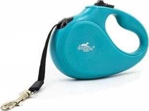 Master Otomatik Köpek Uzatma Tasması Small Açık Mavi 15 Kg 5 Mt