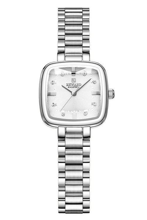 RWA146941 Küçük Kare Çelik Kadın Kol Saati