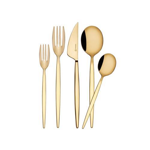 Milena 30 Parça Gold Çatal Kaşık Bıçak Seti A2208-1
