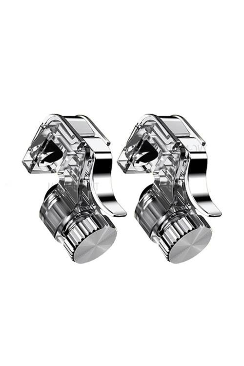 Pubg R11 Pubg Telefonlar Için Çift Oyun Adaptörü Ateş Tetik Düğmesi R11 Uyumlu