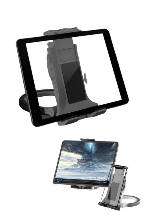 360° Dönebilen Masaüstü Yapıştırmalı Tablet Standı VVE1041