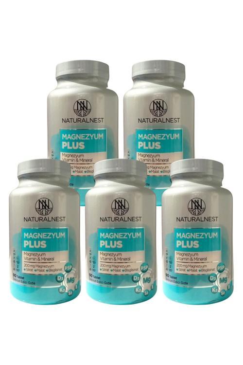 Magnezyum Plus 90 Tablet (5 Adet)