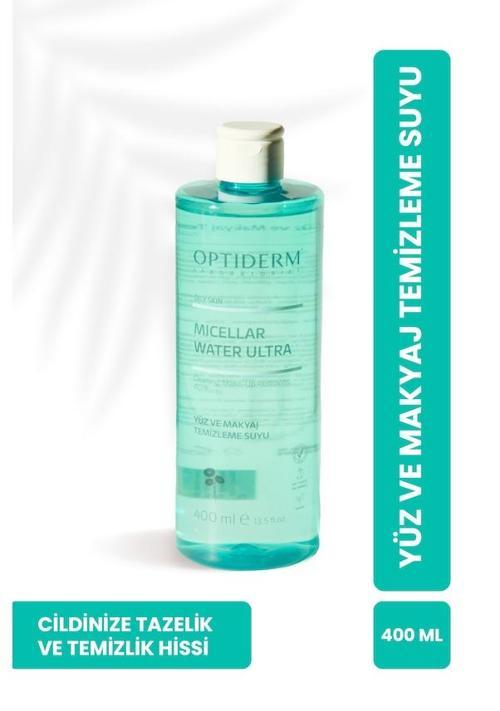 OPTİDERM MİCELLAR YÜZ VE MAKYAJ TEMİZLEME SUYU 400ML