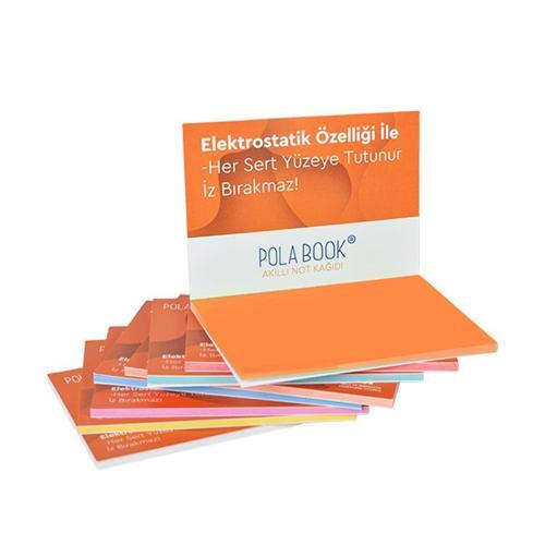 Elektrostatik Yapışkanlı Akıllı Not Kağıdı 7x10 cm – 50 Sayfa Pratik Ofis Not Defteri