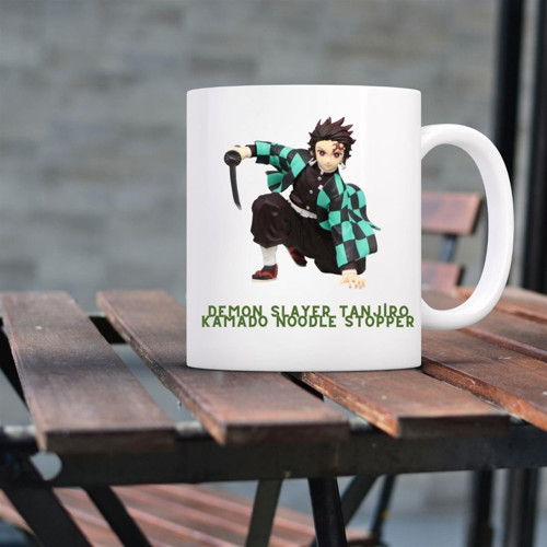 Demon Slayer Tanjiro Kamado Noodle Stopper Tasarımlı Kupa Bardak