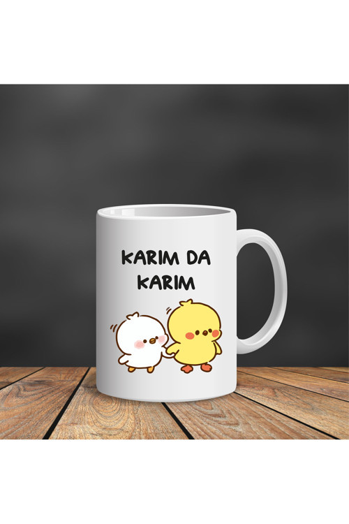 Karım Da Karım Baskılı | Porselen Esprili Kupa Bardak - Komik Yazılı Kupa Bardak