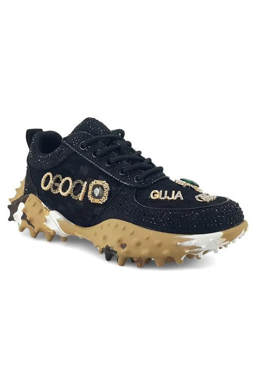 25Y338-9 TAŞ DETAYLI FASHİON KADIN SNEAKERSPOR AYAKKABI