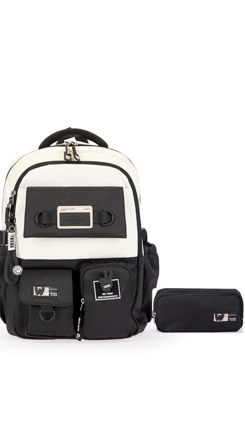 Unisex Okul Çanta Seti PCSET07PC1882801-Siyah