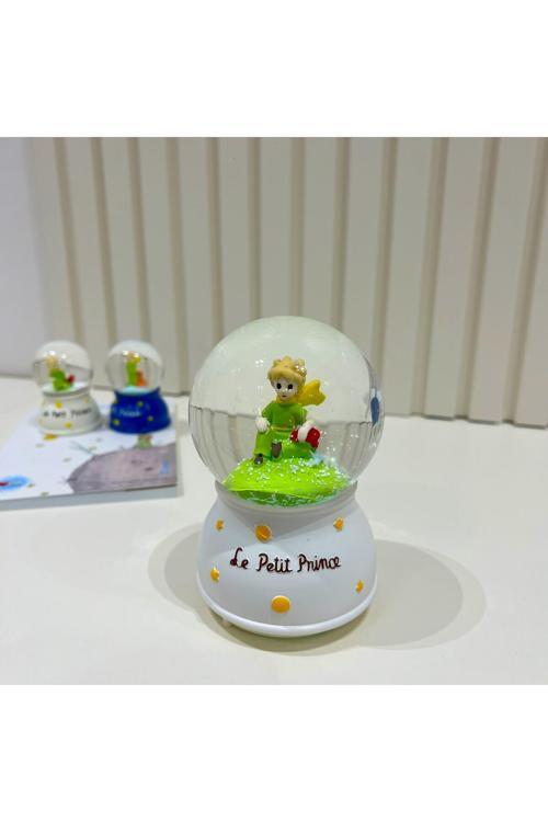 Küçük Prens Işıklı Müzikli Orta Boy Kar Küresi Tky0395