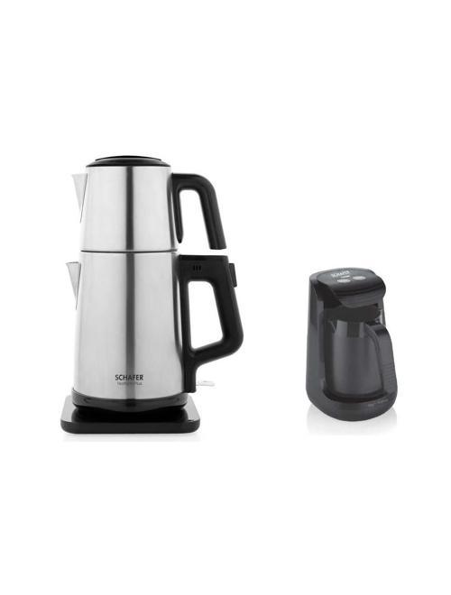 Çelik Çay Makinesi Ve Schafer Türk Kahve Makinesi