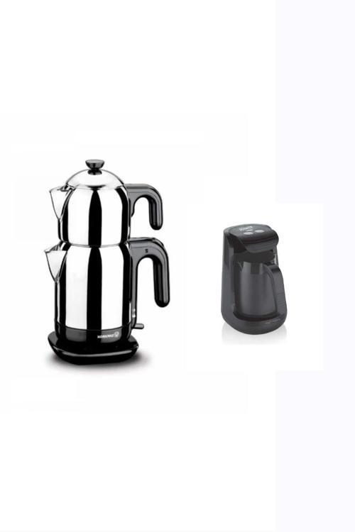 Çelik Çay Makinesi Ve Schafer Türk Kahve Makinesi