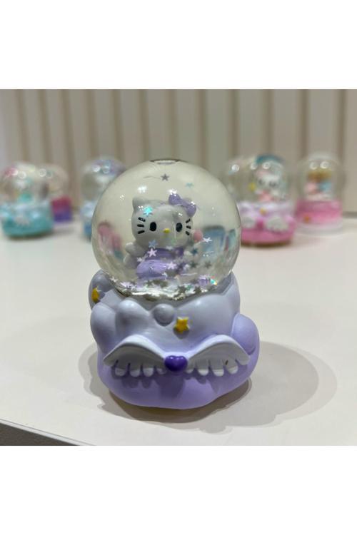 Hello Kitty Işıklı Mini Boy Kar Küresi Tky0383