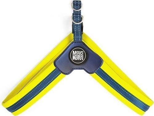 Q-Fit Matrix Köpek Göğüs Tasması Medium Sarı 50-56 Cm