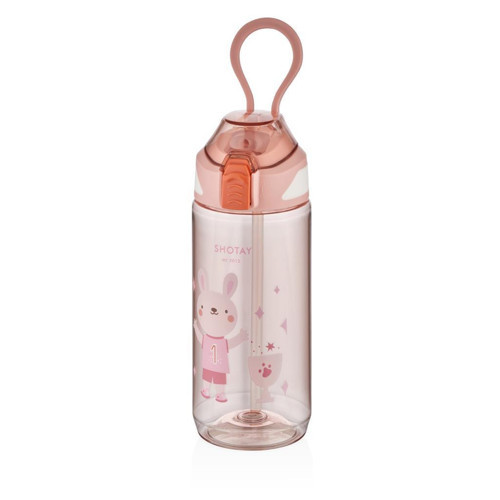 Çocuk Su Matarası Tritan Pembe 570Ml