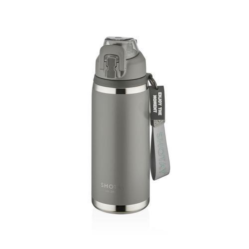 Camping Çelik Termos Matara 750Ml Gri