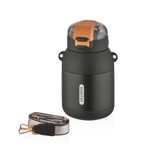 Dome Çelik Termos Matara 800Ml Siyah