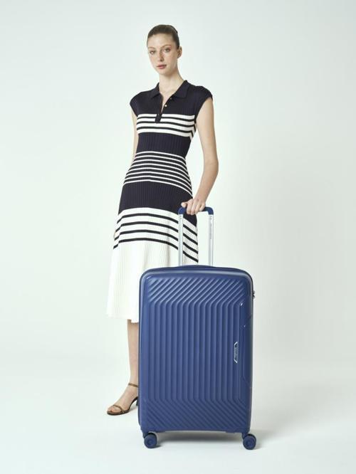 Benetton Trolley Valiz Koyu Mavi Büyük Boy 14BNT8001-01-KMV